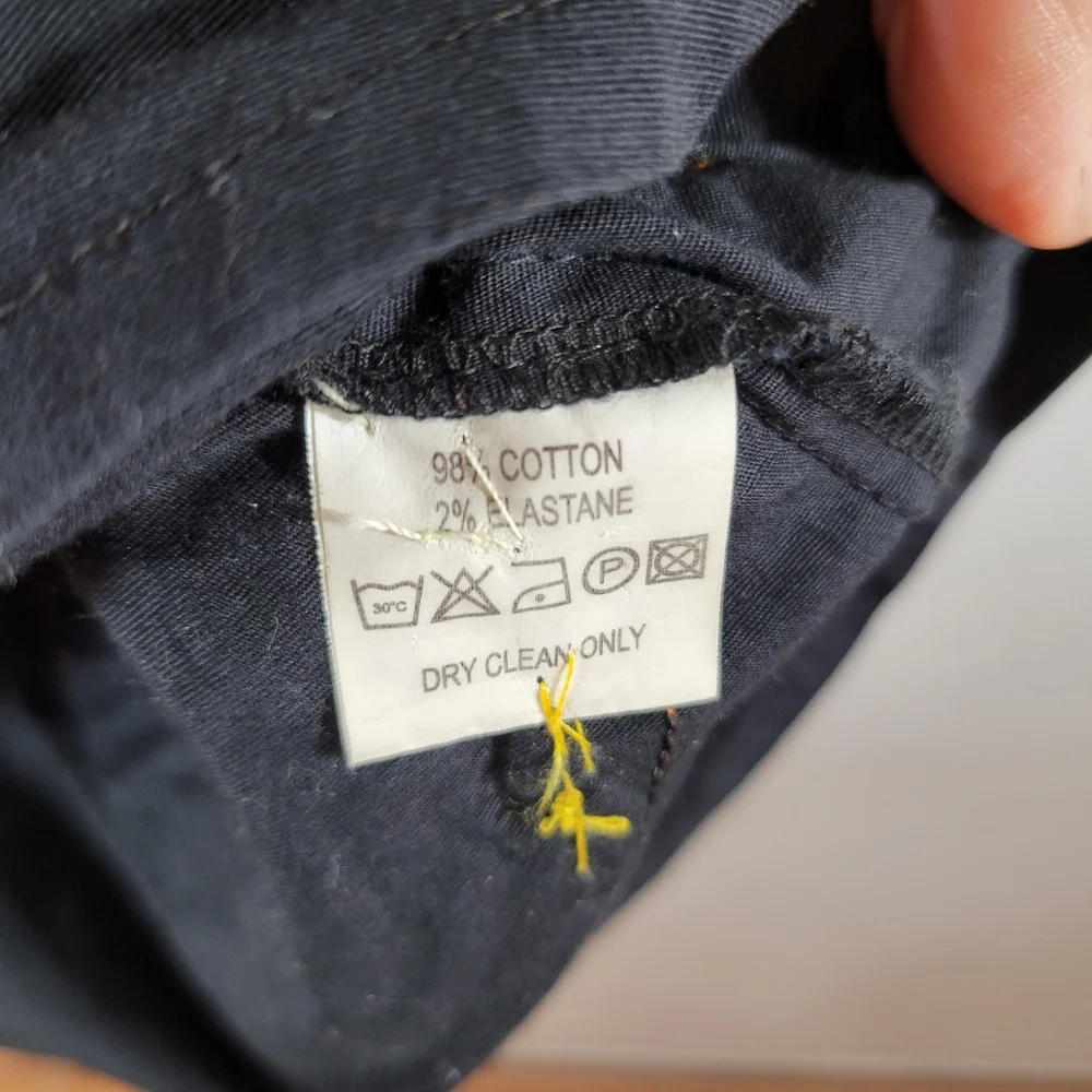 Vintage NIZA black cotton geometric shape sleeveless sheath dress - Picture 10 of 13